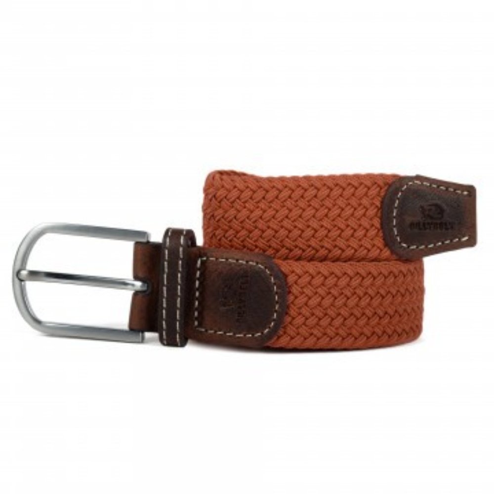 Terracotta- Elastic Woven Belt